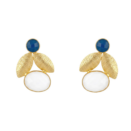 Pendientes Capsella Ed. Limitada Azul y Perlado