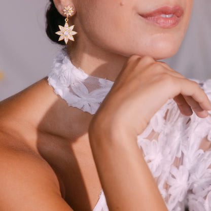 Pendientes Constelación Flamenca Shine