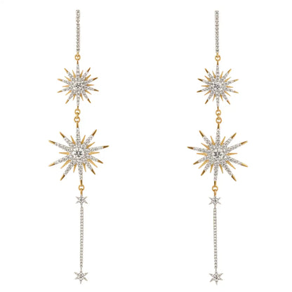 Pendientes Constelación Line Shine