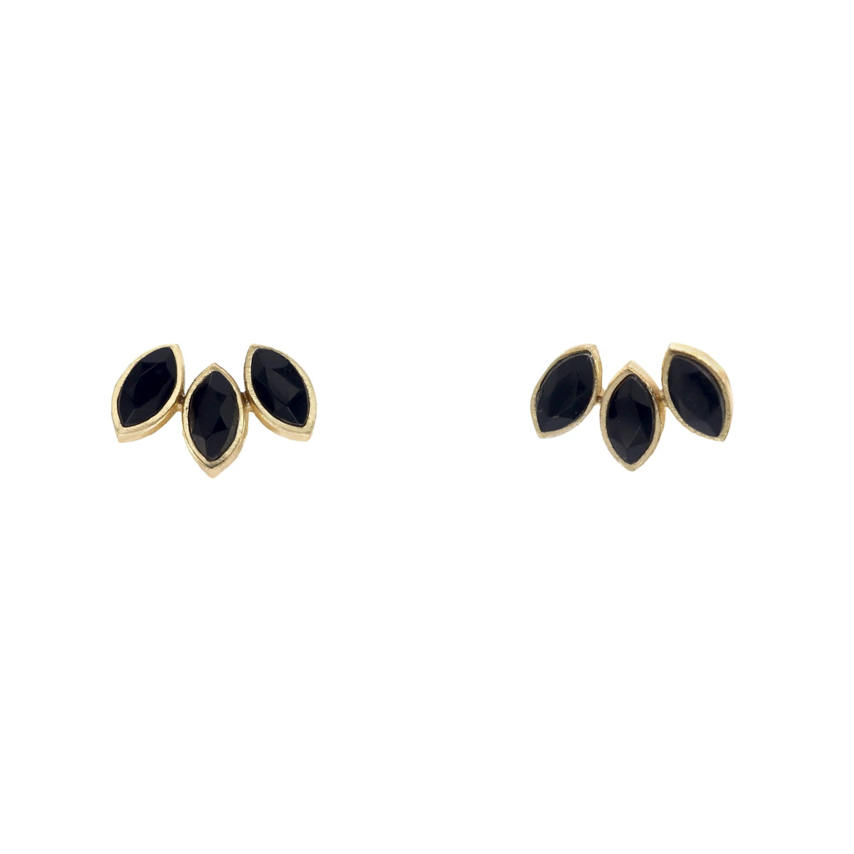 Pendientes Daisy Small Negro