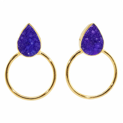 Diwa Big Blue Earrings