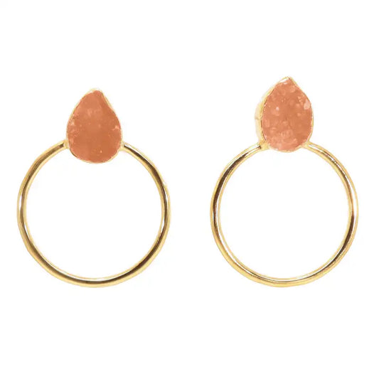 Pendientes Diwa Small Ed. Limitada Naranja