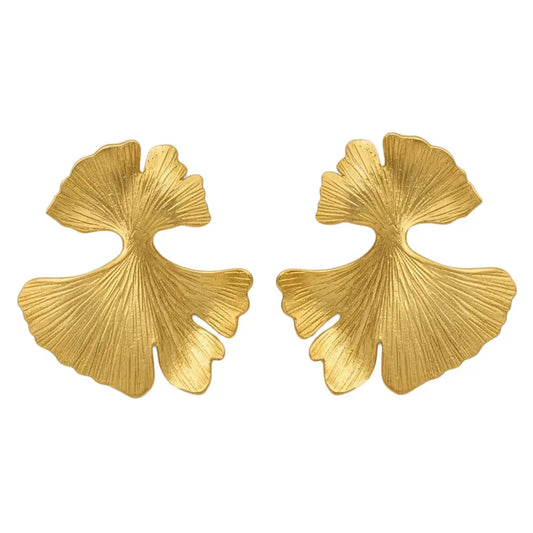 Pendientes Doble Gingko