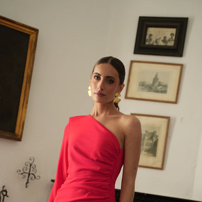 Double Ginkgo Earrings