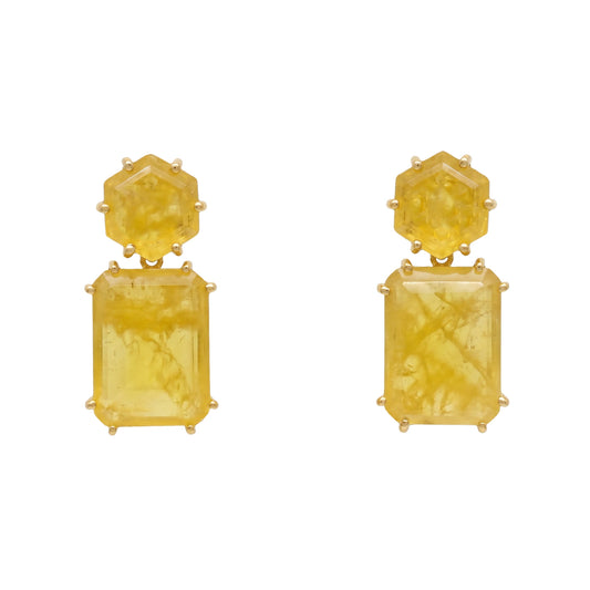 Pendientes Doublet Sunny Amarillo