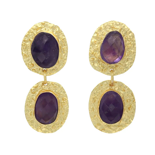 Pendientes Elenis Morado