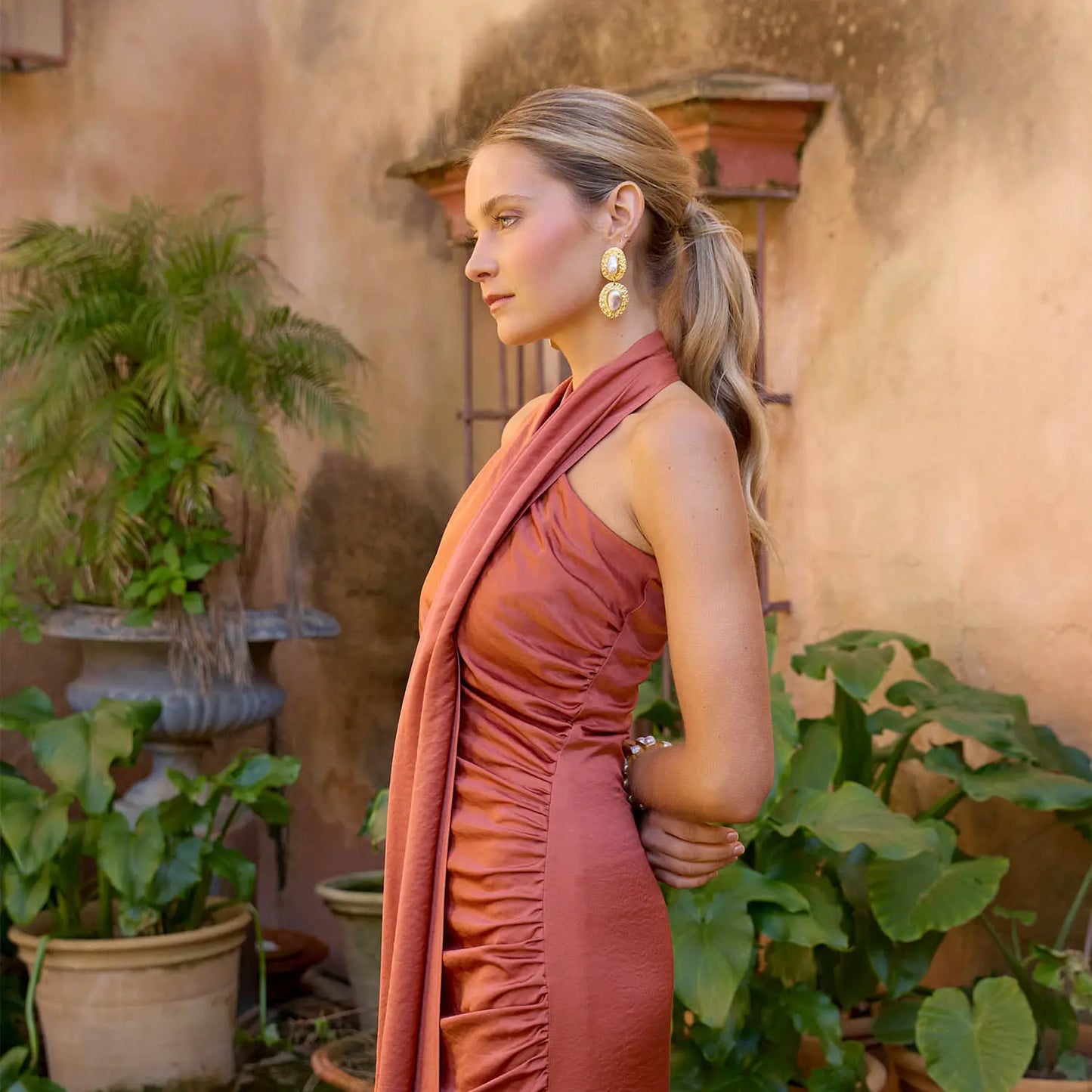 Pendientes Elenis Perla