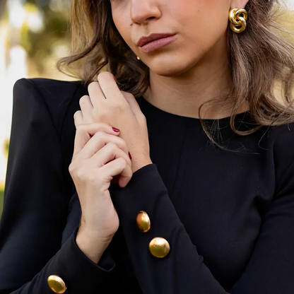 Pendientes Entrelazado