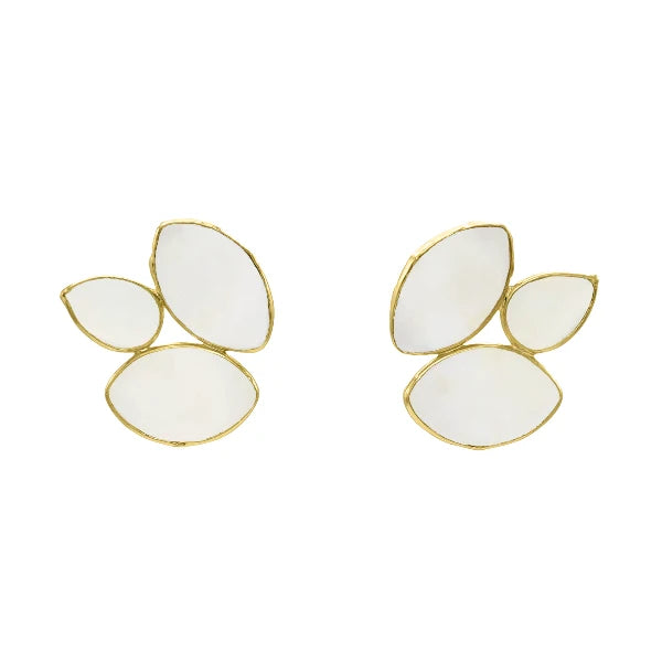 Pendientes Eritia Ed. Limitada Plata Blanco