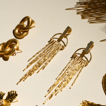 Pendientes Entrelazado