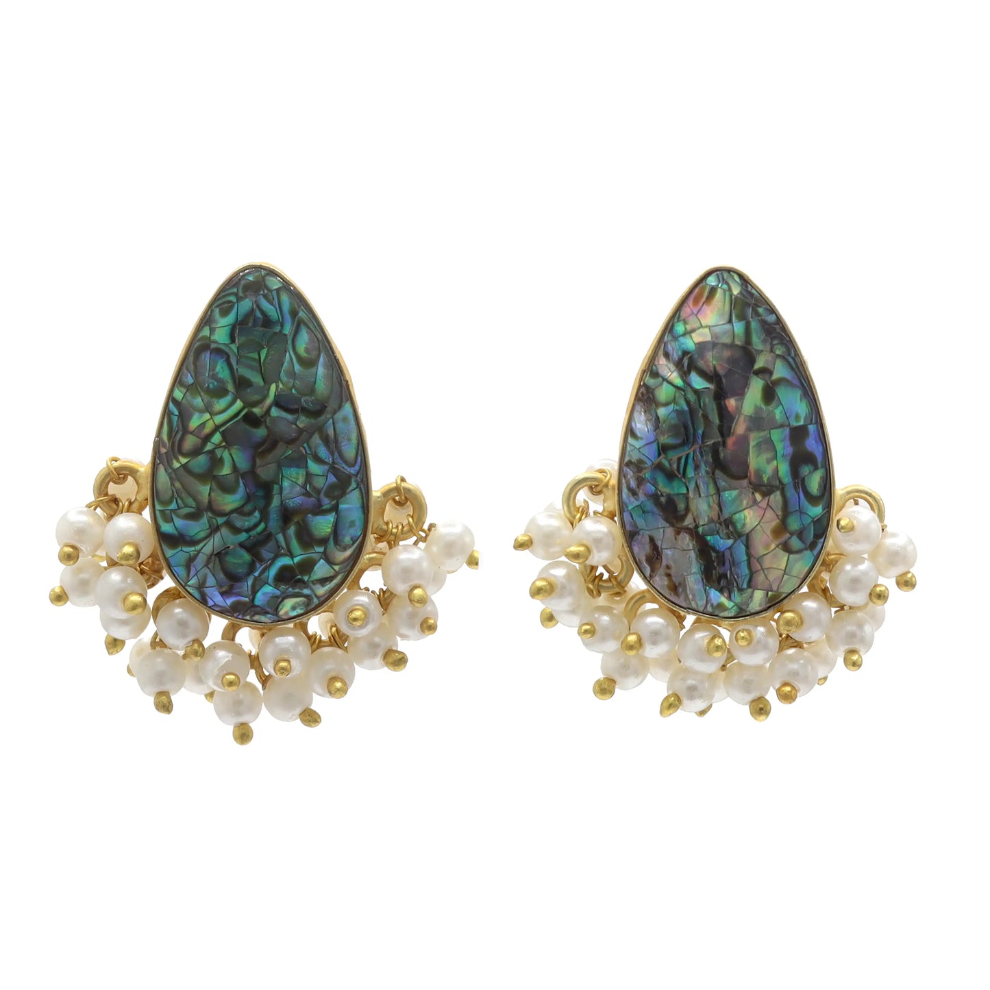 Pendientes Gerasa Abalone perlas