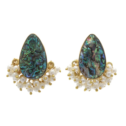 Pendientes Gerasa Abalone perlas
