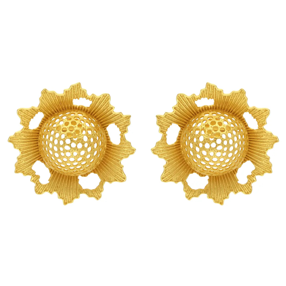 Pendientes Girasol