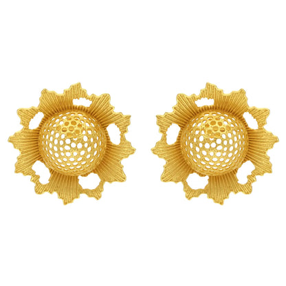 Pendientes Girasol