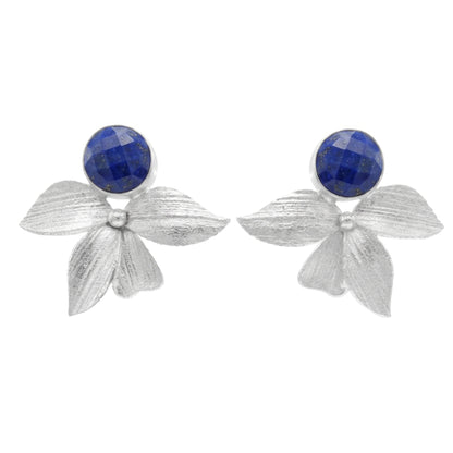 Pendientes Gràcia Ed. Limitada Plata Azul Lapis