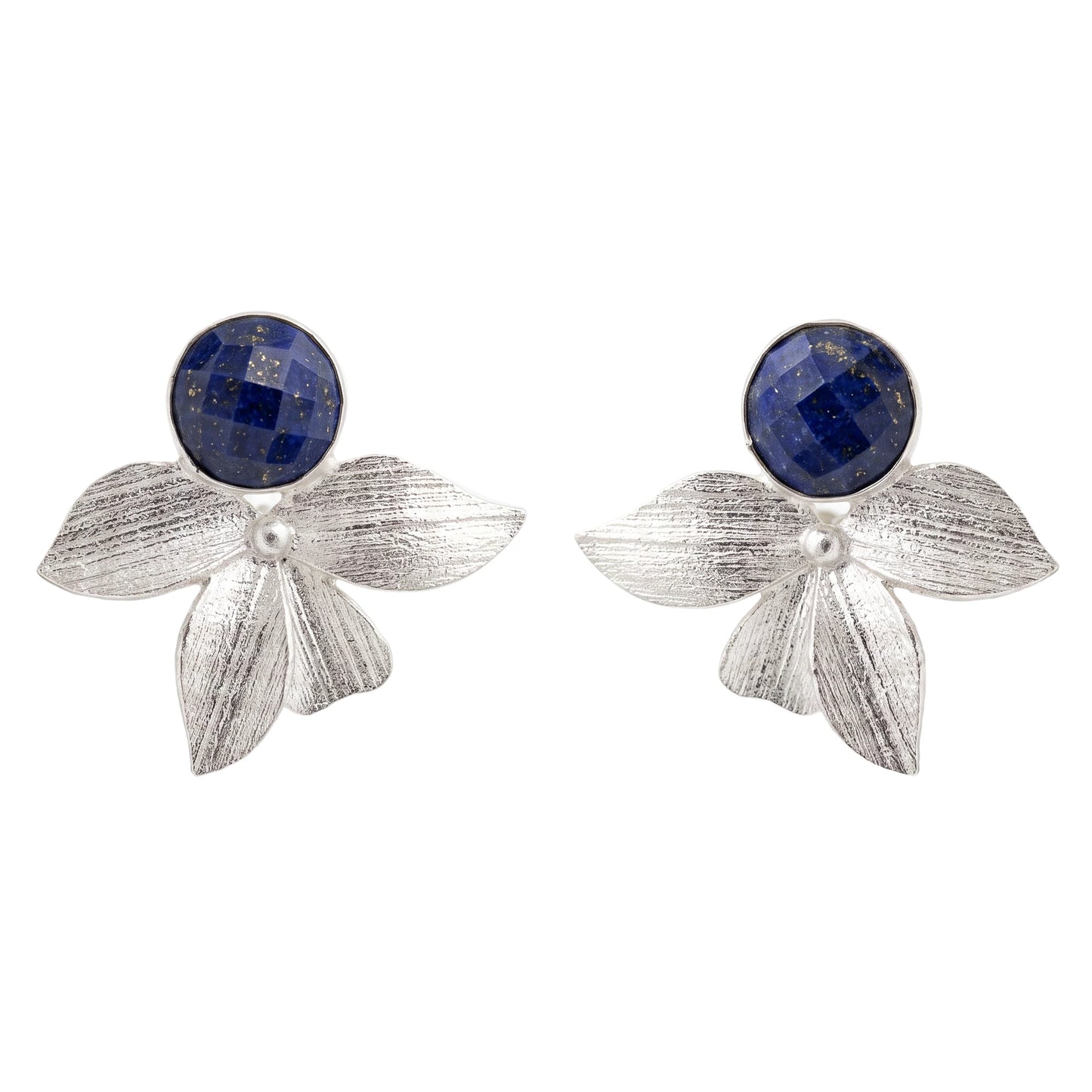 Pendientes Gràcia Ed. Limitada Plata Azul Lapis