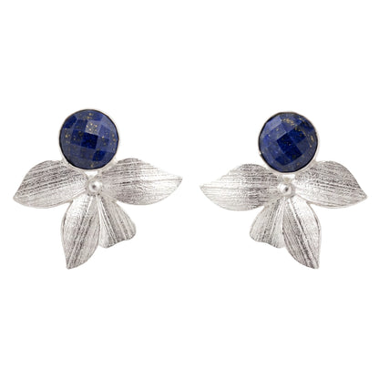 Pendientes Gràcia Ed. Limitada Plata Azul Lapis