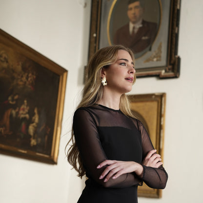 Black Gran Vía Earrings