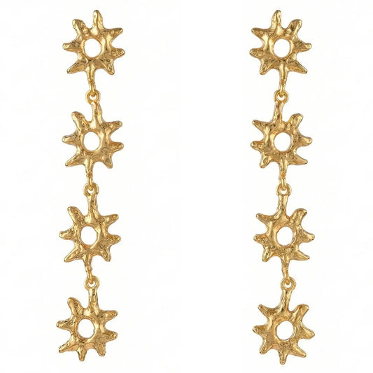 Pendientes Helia 4 Soles