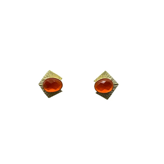 Pendientes Ígneo Naranja