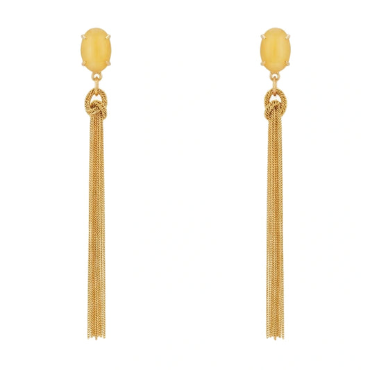 Pendientes Joan Ed. Limitada Amarillo
