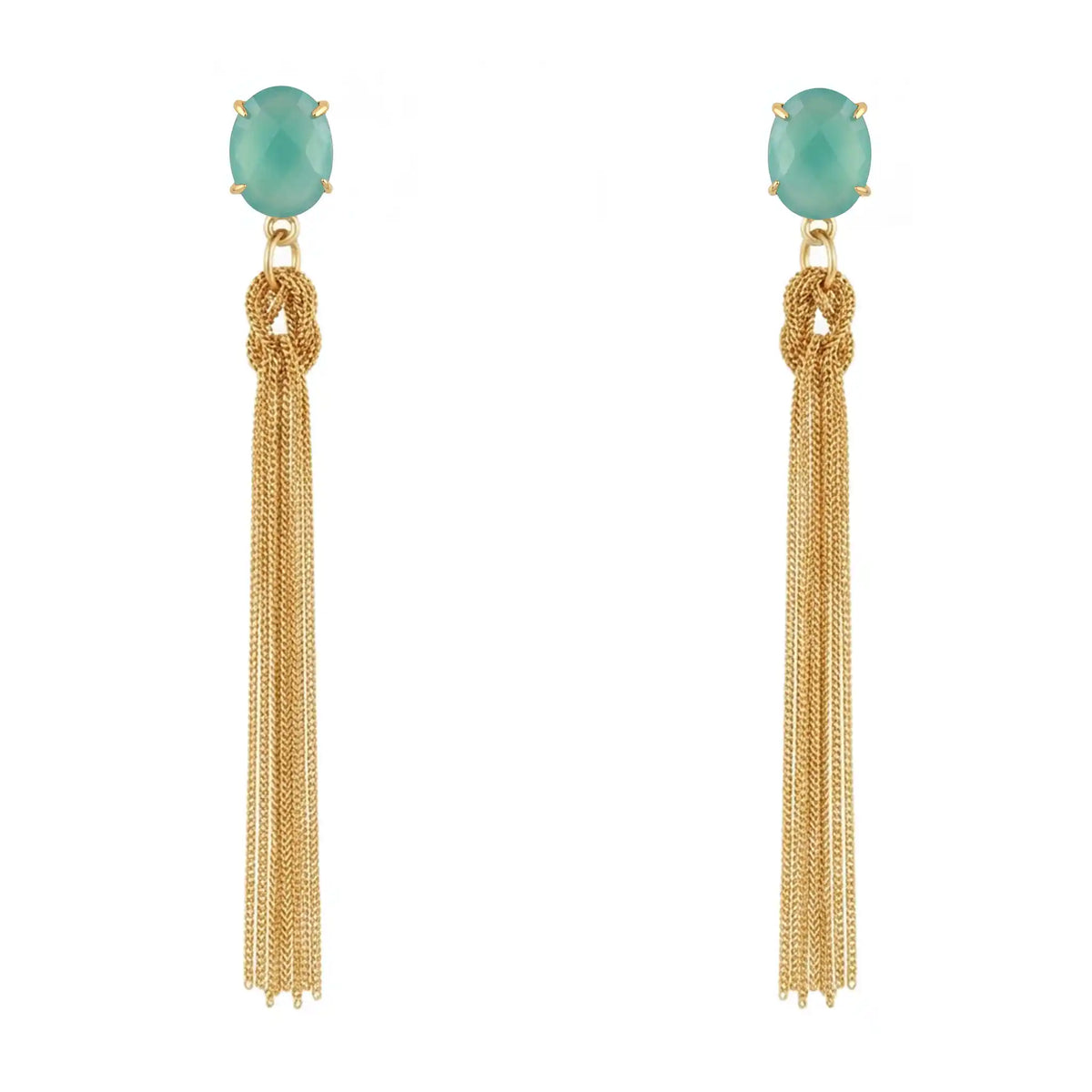 Pendientes Joan Ed. Limitada Verde agua
