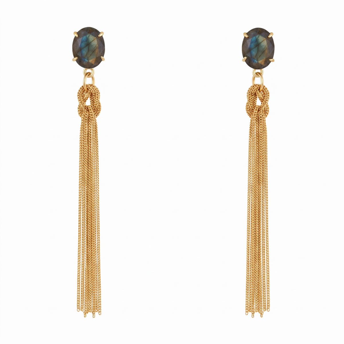 Pendientes Joan Ed. Limitada Labradorita