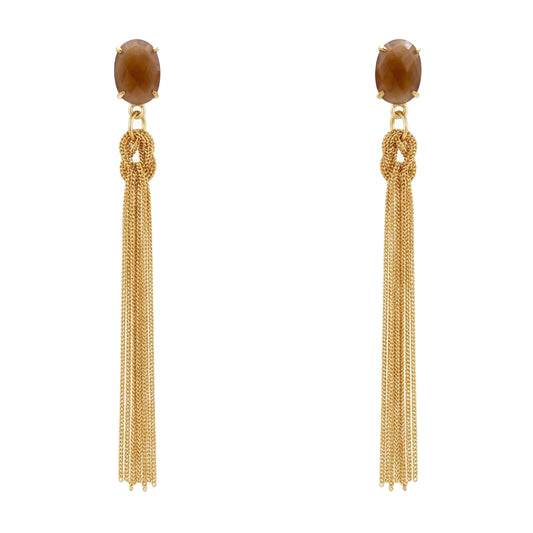 Pendientes Joan Ed. Limitada Marrón