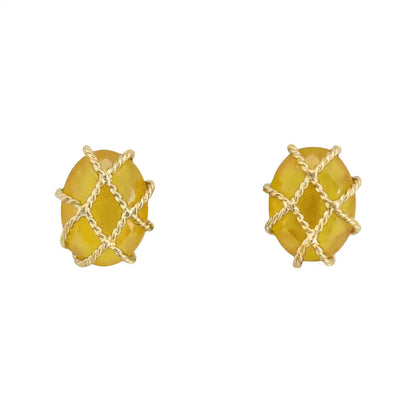 Pendientes Lorena Amarillo