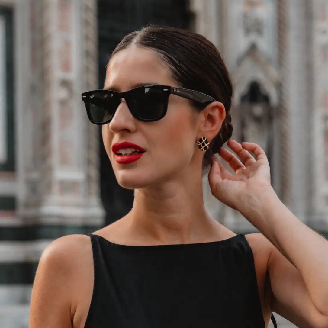 Pendientes Lorena Negro