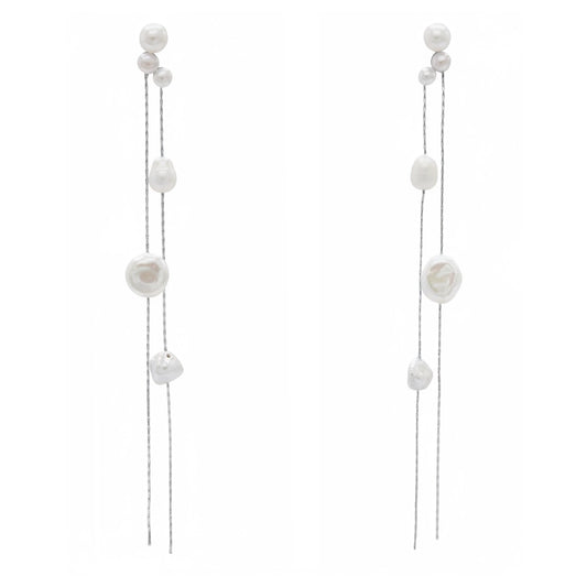 Pendientes Maravilla Ed. Limitada Plata Perlas