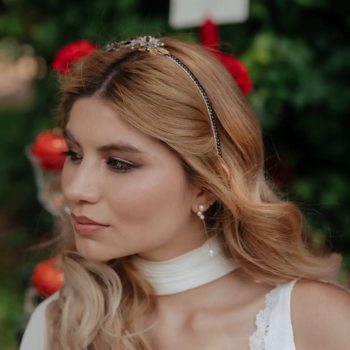 Pendientes María Perlas