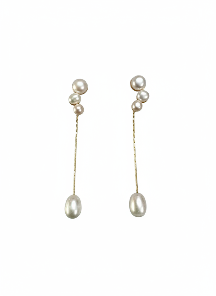 Pendientes María Perlas