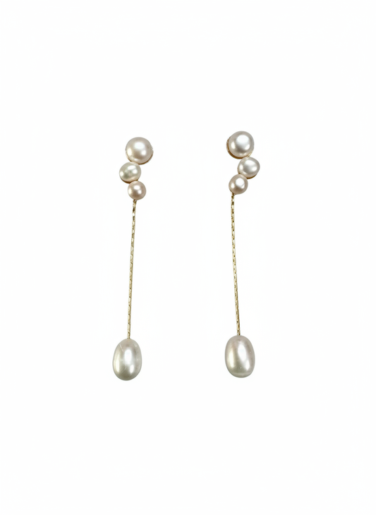 Pendientes María Perlas