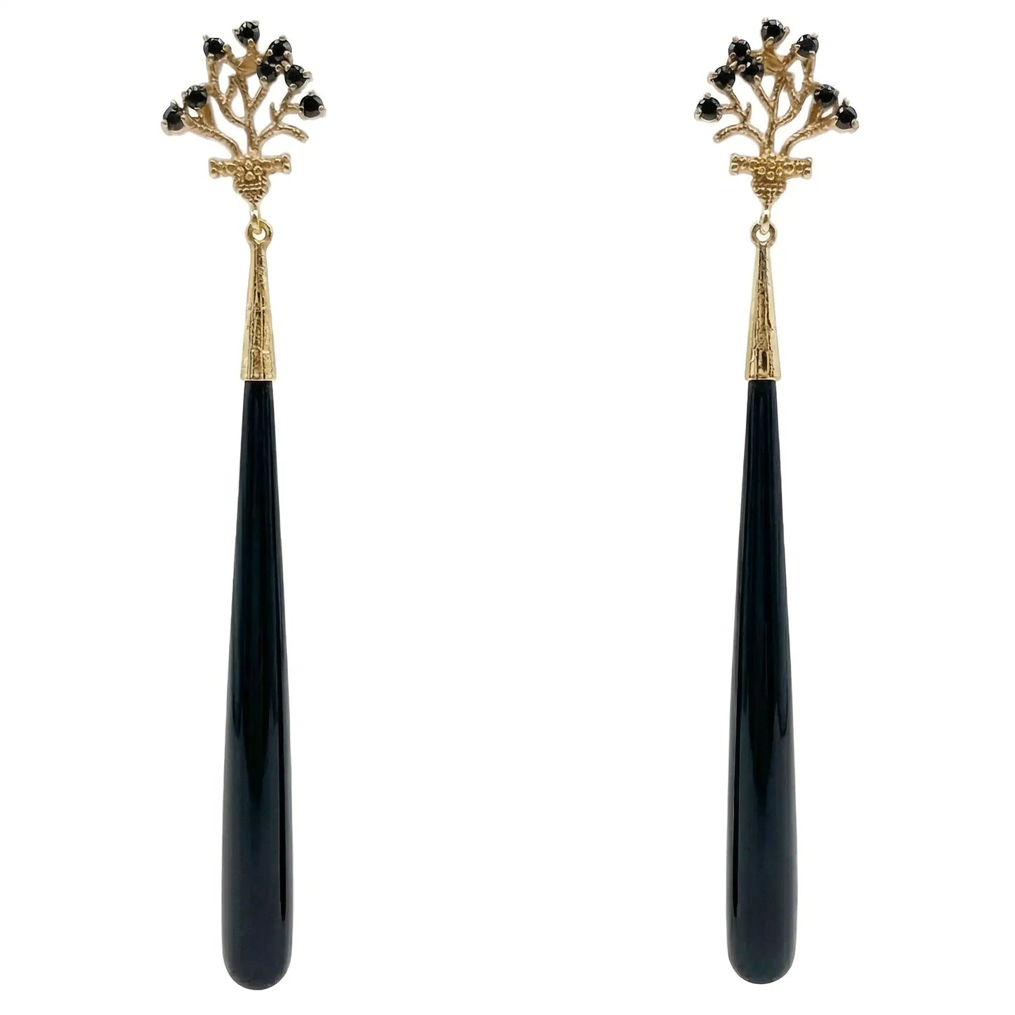 Black Martyrdom Earrings