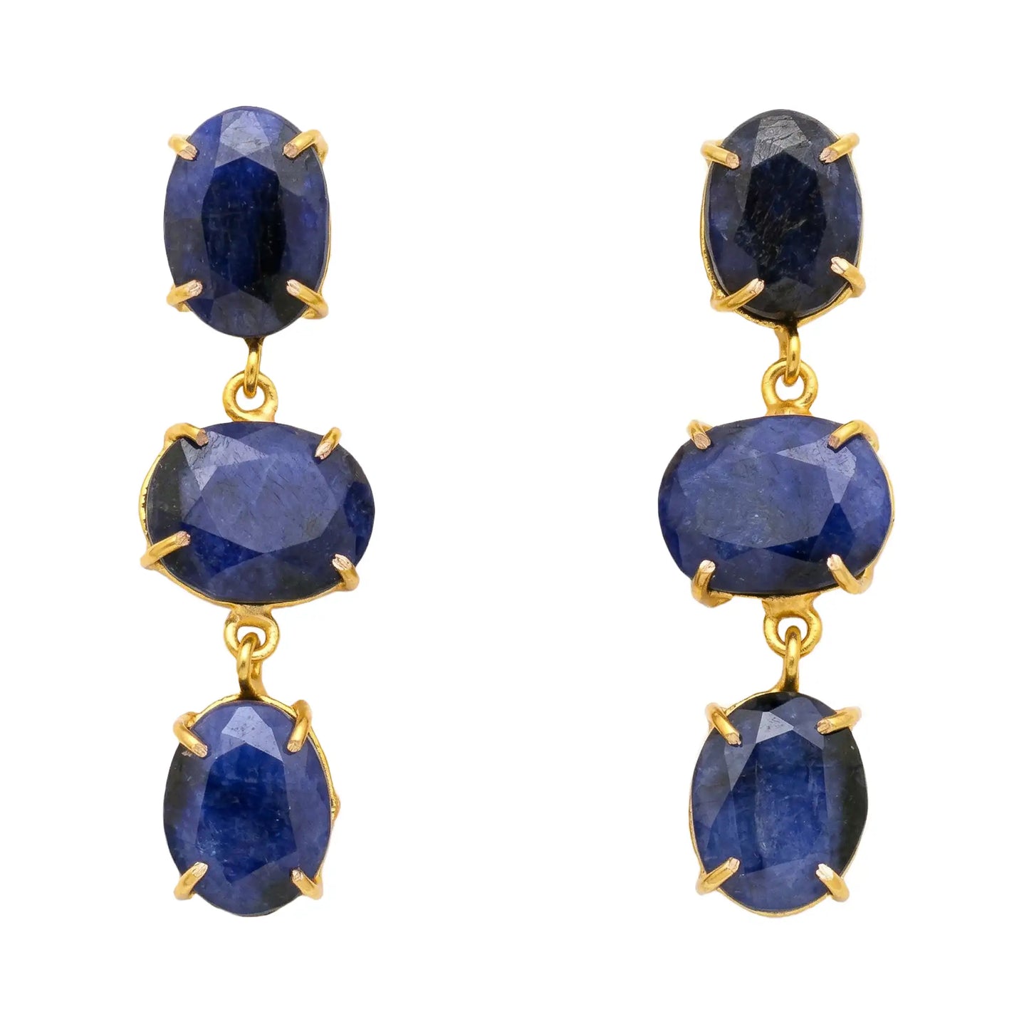 Pendientes Martis Azul Lapis