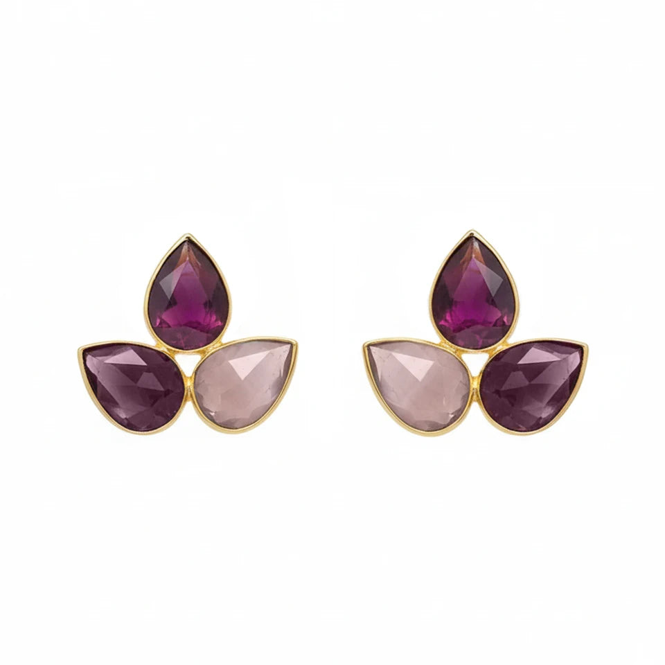 Pendientes Mini Yoga Ed. Limitada Morados