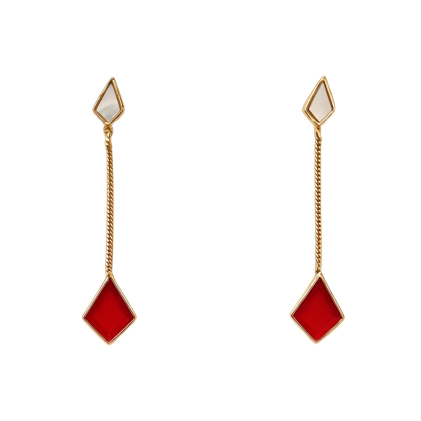 Pendientes Mist Ed. Limitada Nácar y Naranja