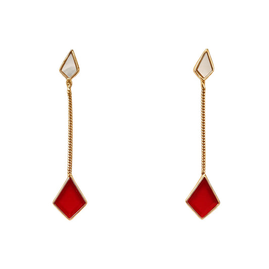 Pendientes Mist Ed. Limitada Nácar y Naranja