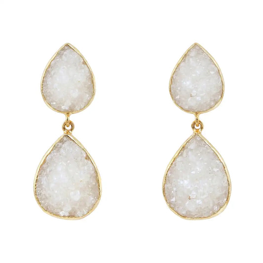 Pendientes Notredame Ed Limitada Blanco