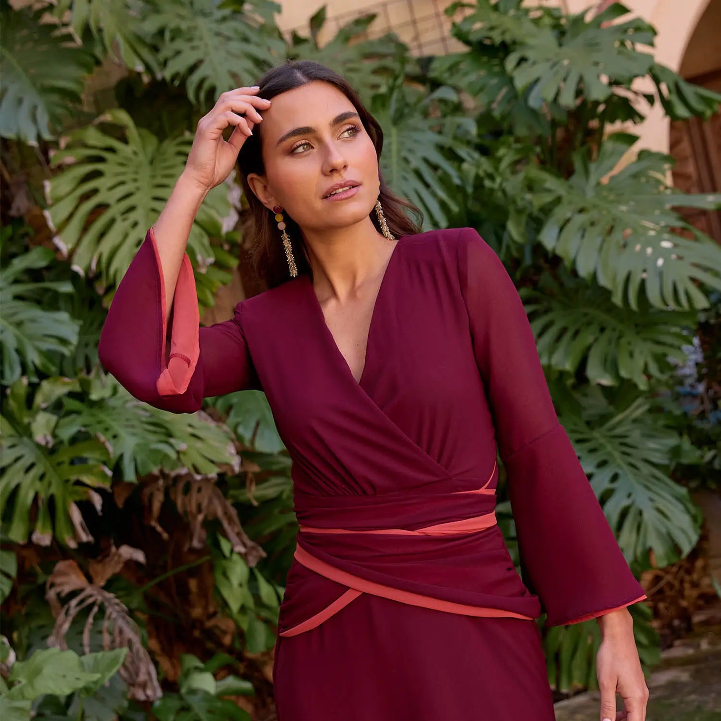 Multicolor Sunset Earrings