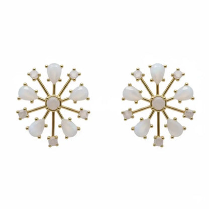 Pendientes Olite Piedra Lunar