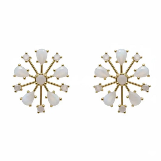 Pendientes Olite Piedra Lunar