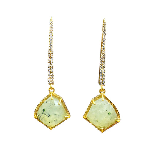 Pendientes Orane Shine Verde Prenhita