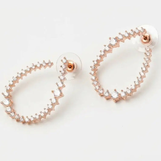 Venta Flash Vintage Pendientes Orfelin Ed. Limitada Oro Rosa Shine