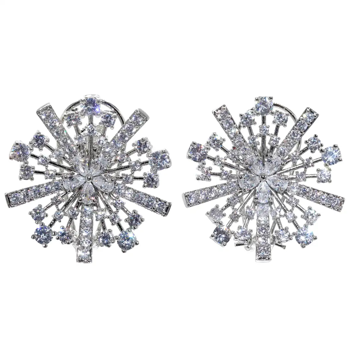 Pendientes Priesa Plata Shine