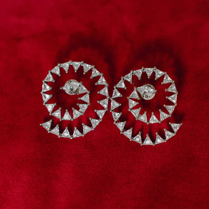 Pendientes Reata Espiral Plata Shine