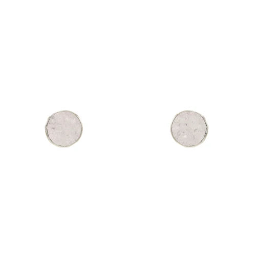 Seed Earrings Limited Edition White Silver