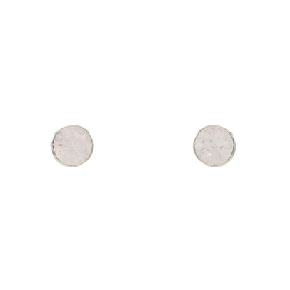 Seed Earrings Limited Edition White Silver