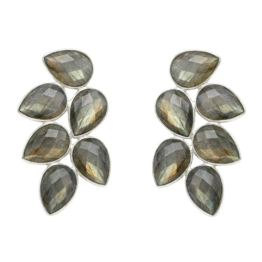 Pendientes Tailandia Ed. Limitada Plata Labradorita